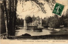 CPA LORREZ-le-BOCAGE Le Chateau - Vue Du Parc (1329929) - Lorrez Le Bocage Preaux