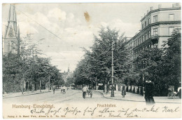 AK/CP  Hamburg Eimsbüttel   Fruchtallee   Gel/circ. 1919  Erhaltung/Cond. 2  Nr. 01719 - Eimsbüttel