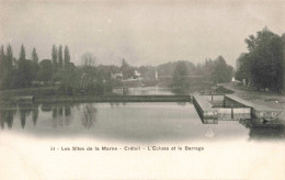 FRANCE - Val De Marne -  Créteil - Les Sites De La Marne - L'Ecluse Et Le Barrage - Carte Postale Ancienne - Creteil
