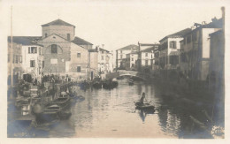 Italie - Carte Photo - Canaux - Chiogga Venitia -  Carte Postale Ancienne - Chioggia