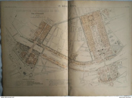 1900 L'EXPOSITION UNIVERSELLE  DE 1900 - PLAN D'ENSEMBLE - LE GENIE CIVIL - Arbeitsbeschaffung