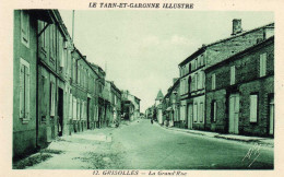 GRISOLLES  La Grand Rue - Grisolles