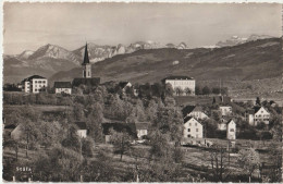 CPSM  Stafa (Suisse)Vue Sur Le Village Et Les   Alpes  Ed Wehrli - Stäfa