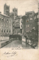 BELGIQUE - Huy -  Le Hoyoux Et La Collégiale - Carte Postale Ancienne - Huy