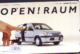 Télécarte  * TOYOTA * (1803) Phonecard  * VOITURE * Auto CAR * TELEFONKARTE  - Coches