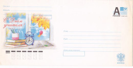 TEACHER'S DAY, COVER STATIONERY, ENTIER POSTAL, 2012, RUSSIA - Entiers Postaux