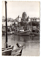 CIBOURE --1963 --Le Port Et L'église St Jean ( Bateau De Pêche " Le Dénicheur " - Ciboure