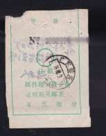 CHINA CHINE 1988 Early Stage Shaoguan Guangdong  ADDED CHARGE LABEL (ACL) 0.10 YUAN - Other & Unclassified