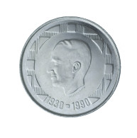 Belgique 500 Francs Commémoratif Du 60 ème Anniversaire Du Roi Baudouin 1980 - 500 Francs