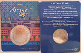 KAZAKHSTAN NEW 2023 COIN  IN THE BLISTER ''ASTANA..25 YEARS'' ..''NOTABLE EVENTS AND PEOPLE'' - Kasachstan