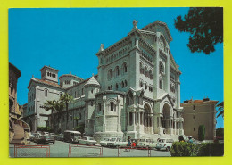 MONACO Principauté De Monaco La Cathédrale  Voitures Renault 4L R6 Tube Citroën En 1989 - Saint Nicholas Cathedral