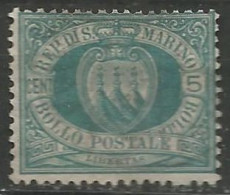 SAINT MARIN  N° 13 NEUF Sans Gomme - Unused Stamps