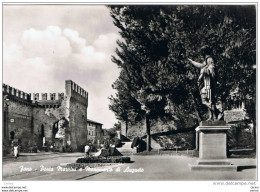 FANO:  PORTA  MAZZINI  E  MONUMENTO  DI  AUGUSTO  -  FOTO  -  FG - Fano