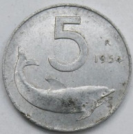 Pièce De Monnaie 5 Lires 1954 - 5 Lire