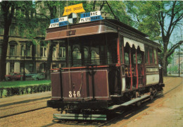 BELGIQUE - Bruxelles - La California Voiture Mixte - Tramway - Bois Bosch - Carte Postale - Vervoer (openbaar)