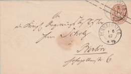 Allemagne Prusse Entier Postal Schweidnitz 1867 - Postwaardestukken