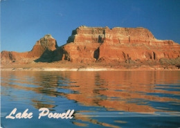 - A COLORFUL BUTTE VIEWED FROM PADRE BAY LAKE POWELL. ARIZINA. - Scan Verso - - Lake Powell