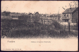 +++ CPA - FRANIERE - Château Et Maisons D'employés - Cachet Relais 1903  // - Floreffe