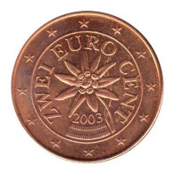 AU00203.1 - AUTRICHE - 2 Cents D'euro - 2003 - Austria