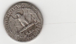 -  MONNAIE WASHINGTON Quarter Dollar Argent 1951 En Argent Poids 7 Grammes - Other & Unclassified