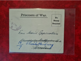 LETTRE 1916 LONDON PRISONERS OF WAR POUR CHARLOTTENBURG OPENED BY CENSOR P.W. 186 - Autres & Non Classés