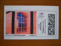 France Montimbrenligne Sur Fragment  Fenêtre - Timbres à Imprimer (Montimbrenligne)