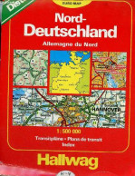 Nord-Deutschalnd Allemagne Du Nord - Carte En Couleur échelle 1/500 000 Transitpläne - Plans De Transit - Index - Carte - Mapas/Atlas