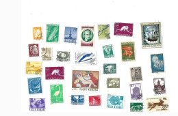 Collection De 50 Timbres Oblitérés. - Collections