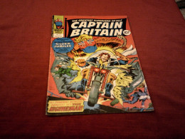 CAPTAIN BRITAIN  N° 37    ( 1977 ) - Marvel