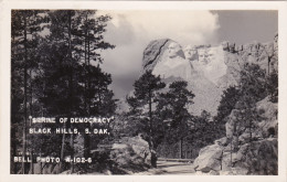 South Dakota Black Hills Mount Rushmore National Monument Real Photo - Mount Rushmore