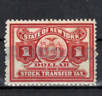 CHCT26 - State Of New York, Stock Transfer Tax Stamp, America - Zonder Classificatie