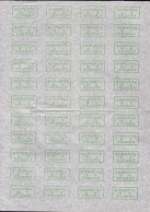 CHINA CHINE JILIN ANTU 133600   ADDED CHARGE LABEL (ACL) X 44  0.10 YUAN X 33 + 0.20 YUAN X 11 - Autres & Non Classés