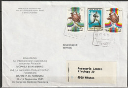 Finnland  1973/74 Mi-Nr.742, 756 - 757 Stempel Finnjet ( 5077) Günstige Versandkosten - Covers & Documents