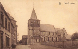 BELGIQUE - Hannut - L'église -  Carte Postale Ancienne - Waremme