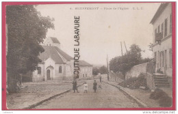 95 - BOUFFEMONT--Place De L'Eglise--animé - Bouffémont