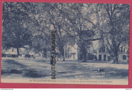 07 - LA VOULTE SUR RHONE----Place Du Quatre Septembre Et Les Platanes--animé - La Voulte-sur-Rhône