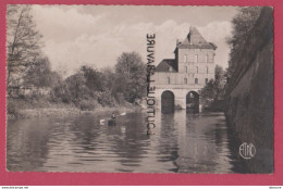 08 - CHARLEVILLE--2 CP--Le Vieux Moulin + Carte Dessin De J- Weismann - Charleville