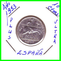 ESPAÑA ( EUROPA ) MONEDA 10 CTS. FRANCO 1953 ESTADO ESPAÑOL COMPOSICIÓN ALUMINIO. EBC - 10 Centesimi