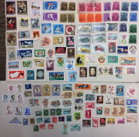 LOT DE 143 GRANDS TIMBRES OBLITERES TOUS DIFFERENTS HONGRIE - Collections