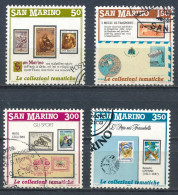 °°° SAN MARINO - Y&T N°1174/77 - 1988 °°° - Used Stamps