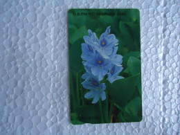 KOREA   USED CARDS  PLANTS FLOWERS - Flowers