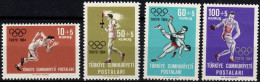 1964 Turchia, Giochi Olimpici Di Tokio, Serie Completa Nuova (**) - Ungebraucht