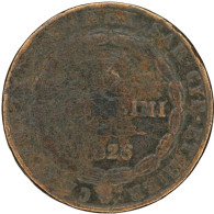 LaZooRo: Italy SARDINIA 3 Centesimi 1826 P VG - Piemonte-Sardinië- Italiaanse Savoie