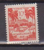 GUADELOUPE        N° YVERT TAXE 49   NEUF SANS CHARNIERES  (NSCH 01/ 31  ) - Postage Due
