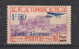 TUNISIE - 1930 - Poste Aérienne PA N°YT. 10 - Avion 1f50 Sur 1f30 - Neuf* / MH VF - Luchtpost