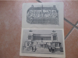 4 - 10 Giugno 1911 SPQR Cartolina Doppia CIRCUS + Altare Della Patria - Altare Della Patria