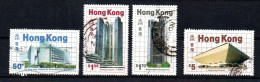 Hong Kong 1984 Set Buildings/Architecture Stamps (Michel 474/77) Used - Usados