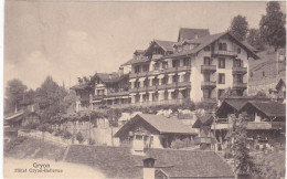 SVIZZERA - CARTOLINA  - GRYON - HOTEL GRYON-BELLEVUE -  VIAGGIATA . PER MANTOVA - ITALIA 1921 - Bellevue