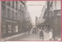 59 - MAUBEUGE--Rue De Mons--commerces-animé - Maubeuge