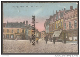 59----HOUBOURDIN--Place Sasi-Carnot--animé--colorisée - Haubourdin